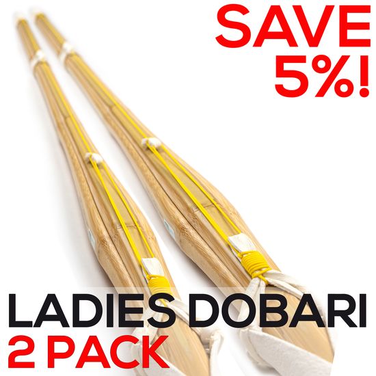 Gunryu Ladies Dobari Shinai - 2 Pack