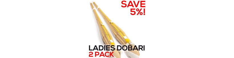 Gunryu Ladies Dobari Shinai - 2 Pack